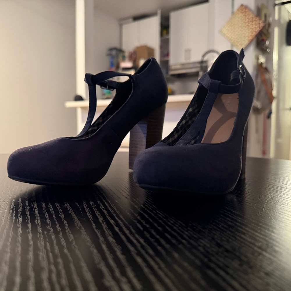 Corona Dark Blue Women's Heels
